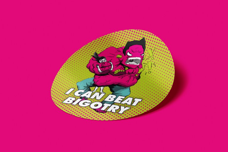 RL Supervillains — Sticker Mockup v3